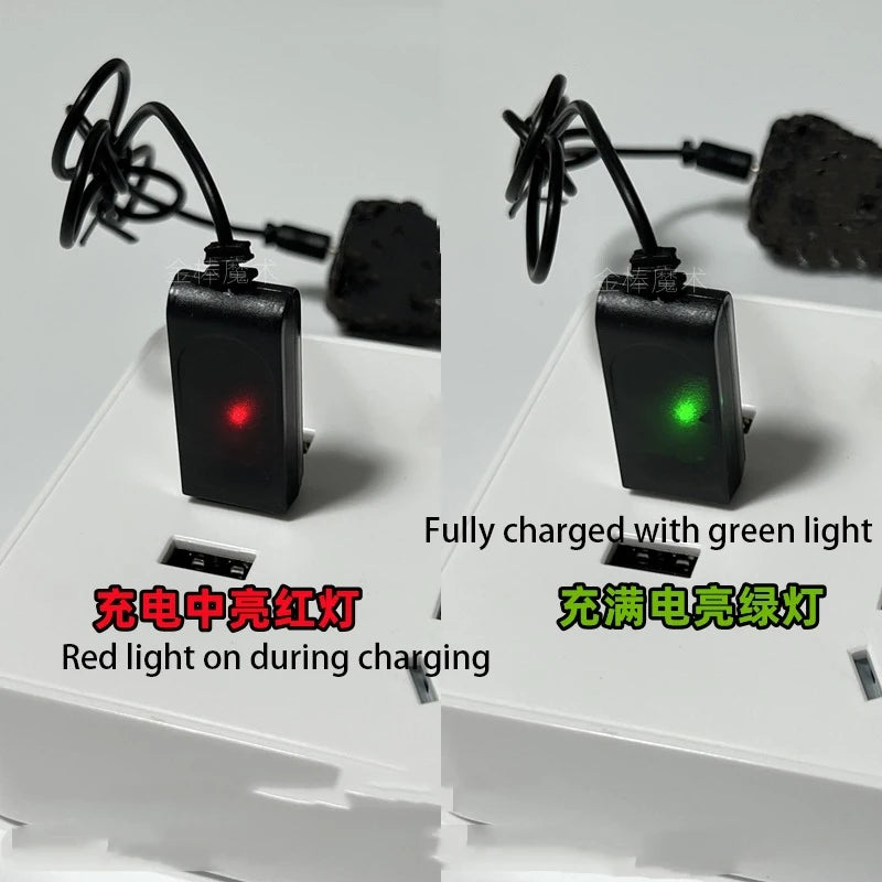 Cosplay Electronic Fire Flasher Magic Wands Tricks (Inner Diameter 6mm) Flame Lighter Device Props Magicians Accessories