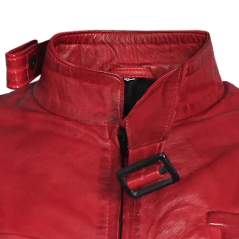 Daredevil Ben Affleck Red Leather Jacket - Submerge Shop