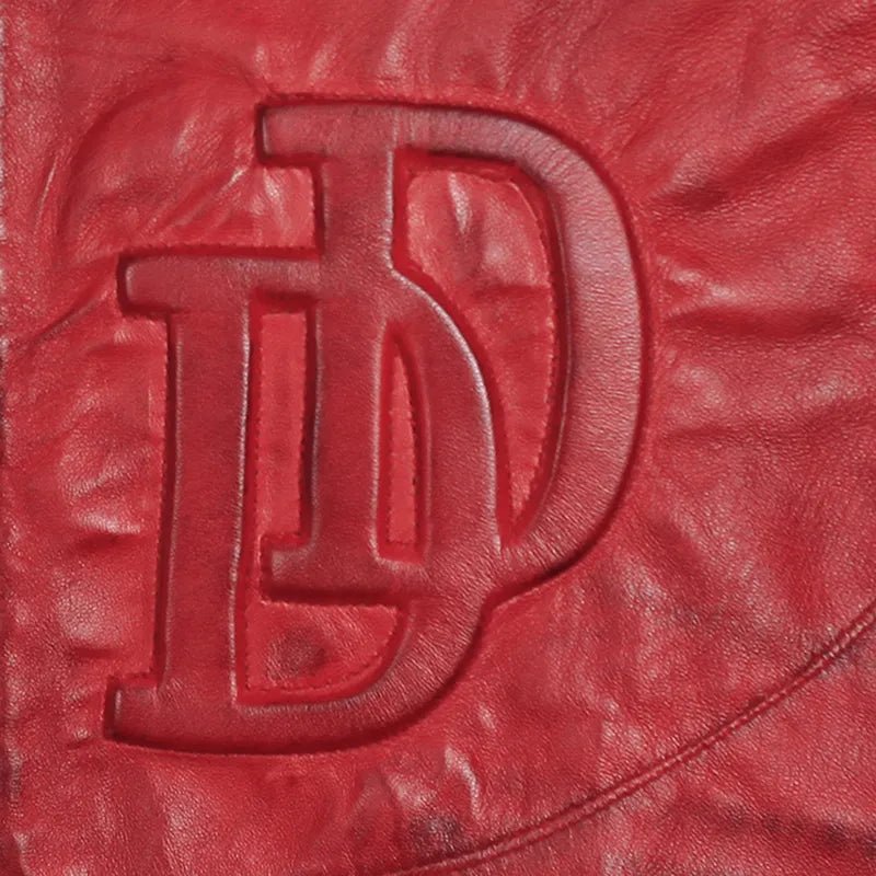 Daredevil Ben Affleck Red Leather Jacket - Submerge Shop