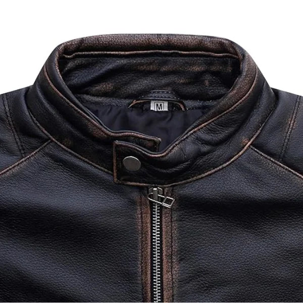 Leather Brown Rub Off Shaded Designer Brown Real - Submerge Shop