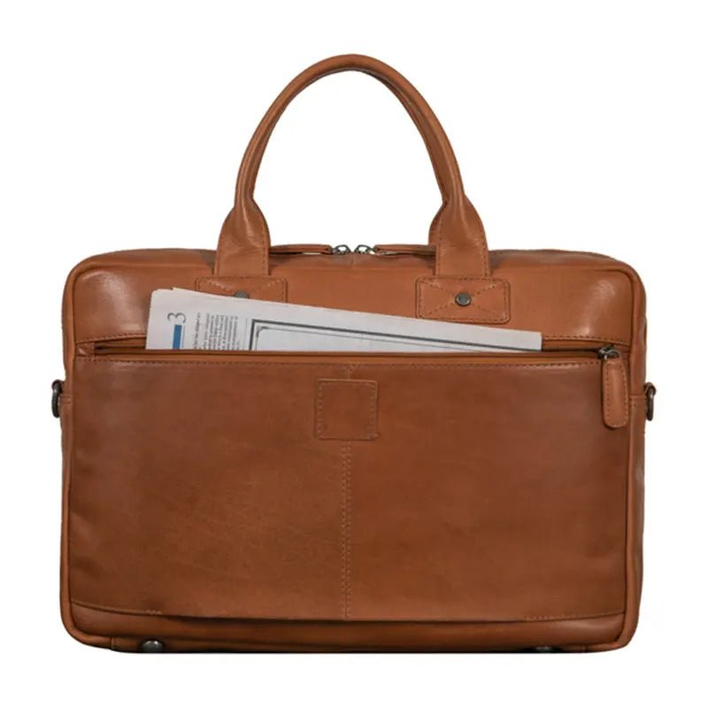 Vintage Leather Business Bag - Submerge Shop