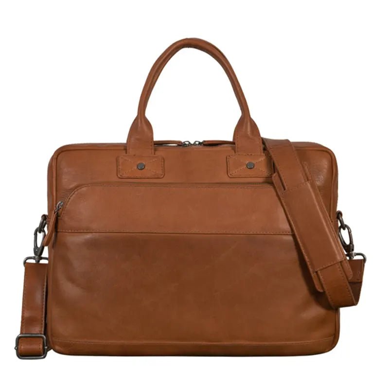Vintage Leather Business Bag - Submerge Shop