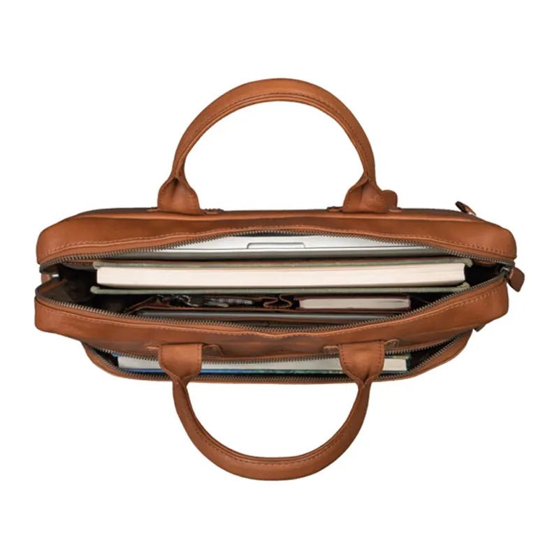 Vintage Leather Business Bag - Submerge Shop